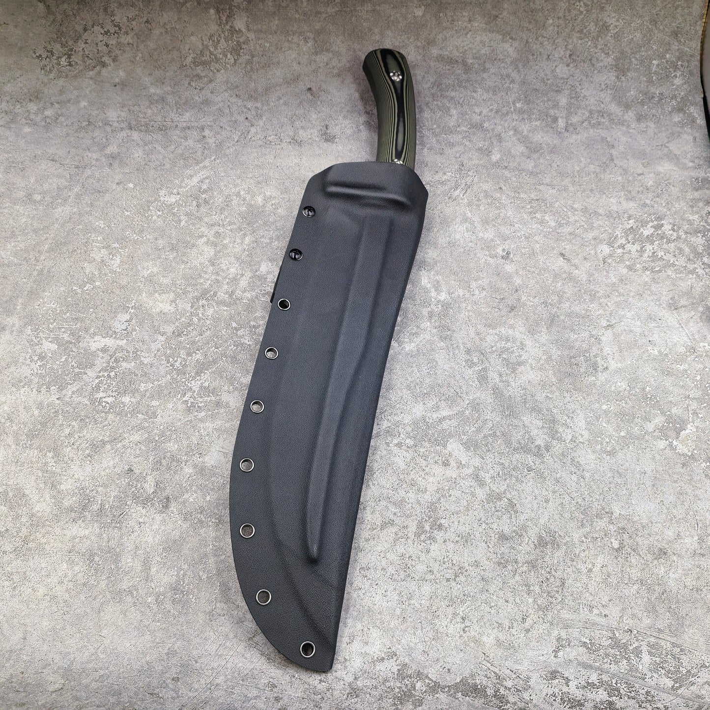 Reclusedge Tactical DC53 Steel Fixed Blade Knife Bowie Knife