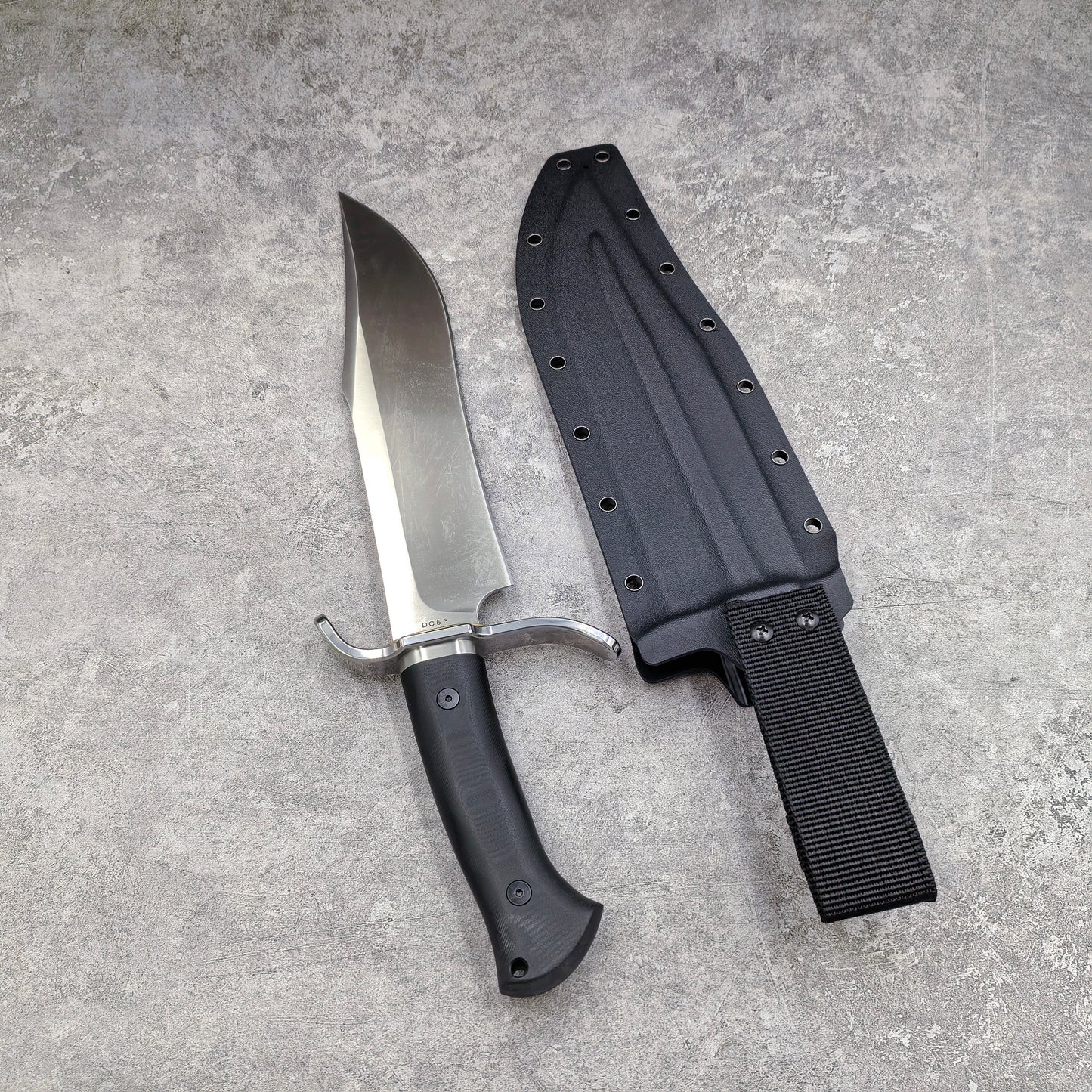 Bison YinRen Tactical DC53 Steel Fixed Blade Knife Bowie Knife