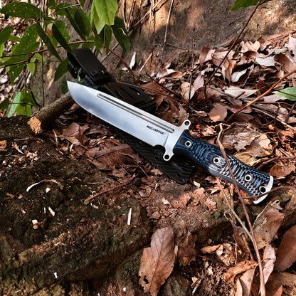 Reclusedge Light Gemini A8 Steel G10 Handle Fixe Blade Bowie Knife