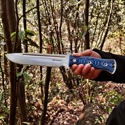 Reclusedge Light Gemini A8 Steel G10 Handle Fixe Blade Bowie Knife