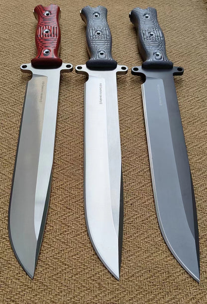 Gemini Cavalry Bolte A8 Steel Fixed Blade Bowie Knife