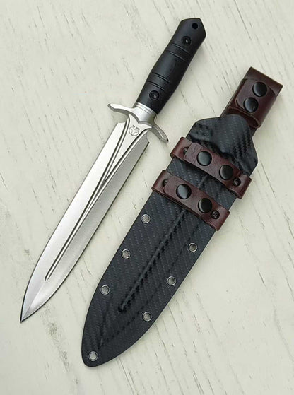 Bolte Ice Front 6 A8 Steel Dagger Double Blade Knife
