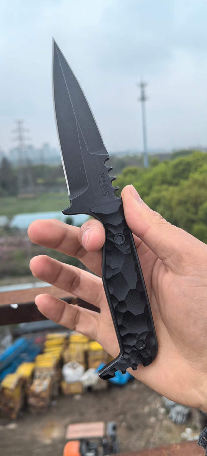 PSRK FM918 / CPM-3V Steel Dagger Double Blade Knife