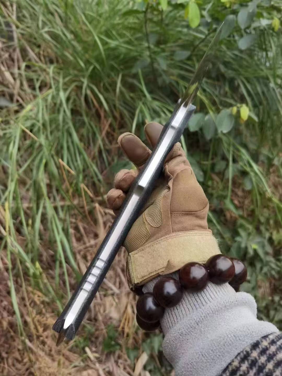 HJF Full Tang DC53 Steel Tactical Axe
