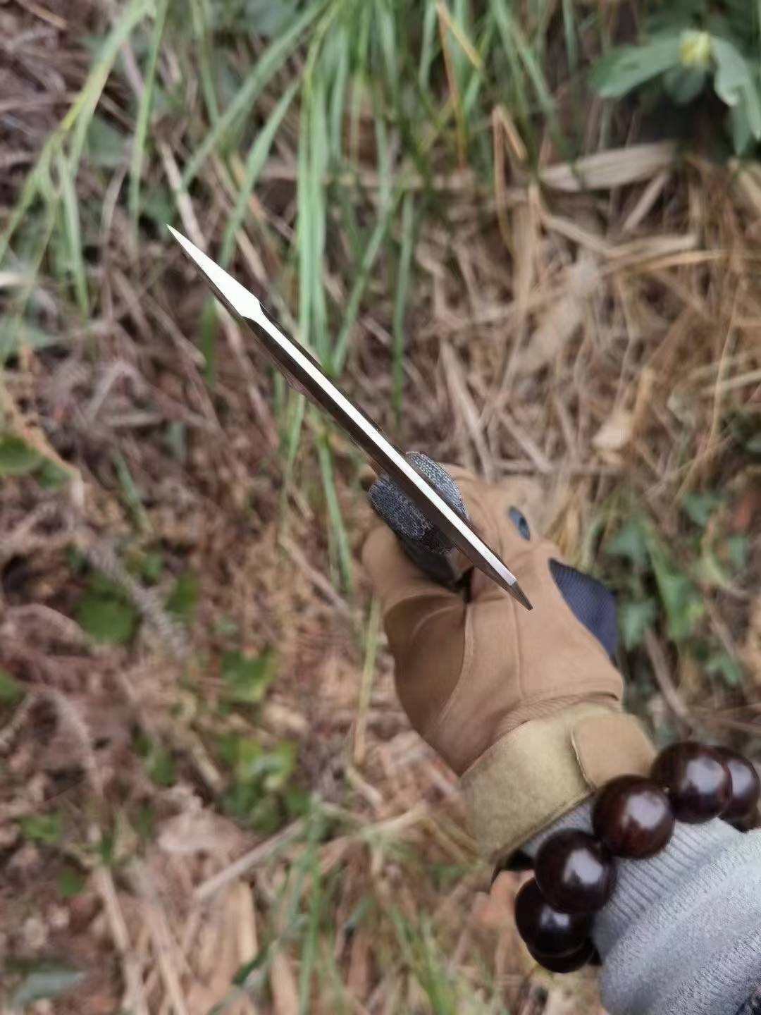 HJF Full Tang DC53 Steel Tactical Axe