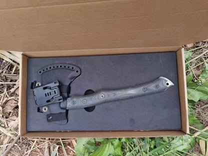 HJF Full Tang DC53 Steel Tactical Axe