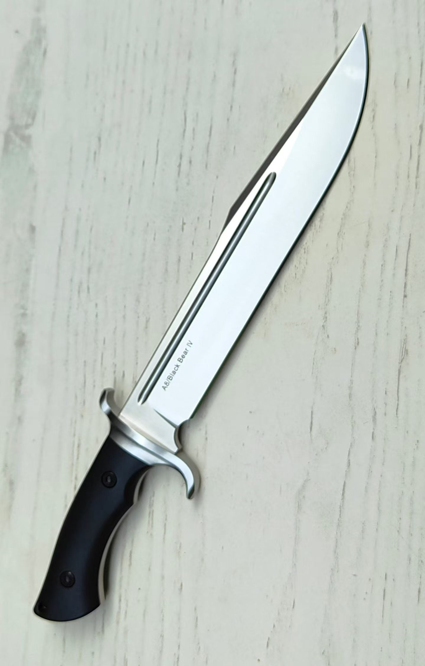 Bolte Black Bear IV A8 Steel G10 Handle Fixe Blade Bowie Knife