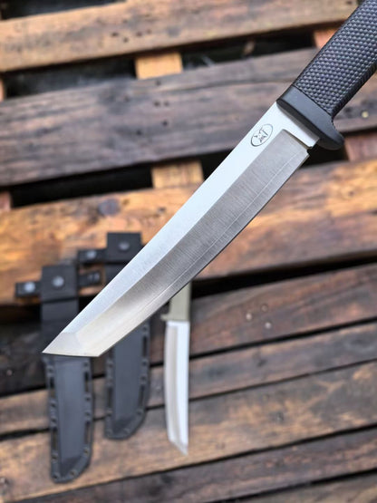HJF Scout Tactical SLD Sandwich Steel Fixed Blade Knife