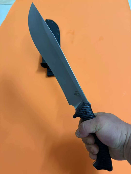 Bison Tactical DC53 Steel Fixed Blade Knife Bowie Knife PJ
