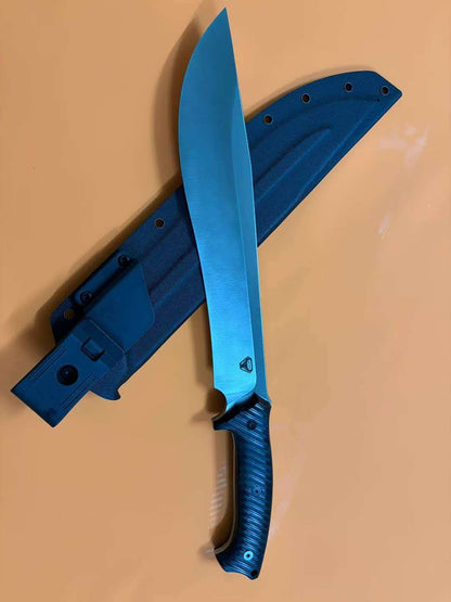Bison PoJia Tactical DC53 Steel Fixed Blade Knife Bowie Knife