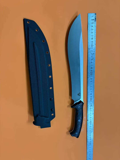Bison PoJia Tactical DC53 Steel Fixed Blade Knife Bowie Knife