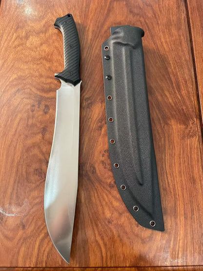 Bison PoJia Tactical DC53 Steel Fixed Blade Knife Bowie Knife