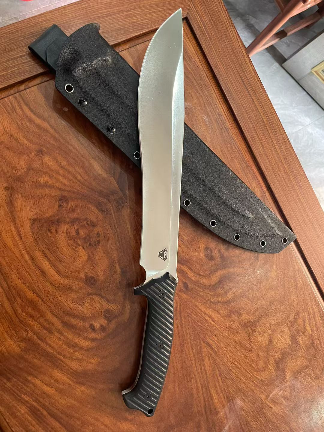 Bison PoJia Tactical DC53 Steel Fixed Blade Knife Bowie Knife