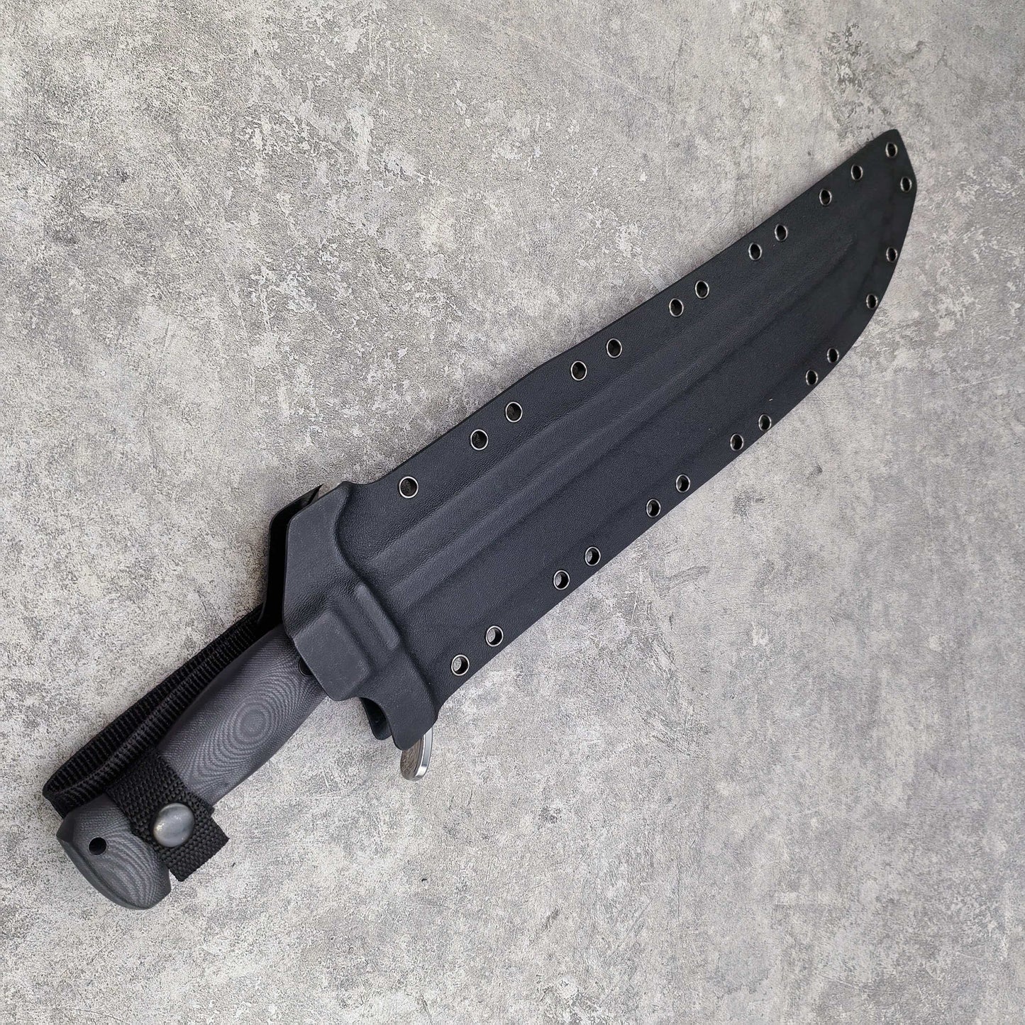 Bison ZhanShen Tactical DC53 Steel Fixed Blade Knife Bowie Knife