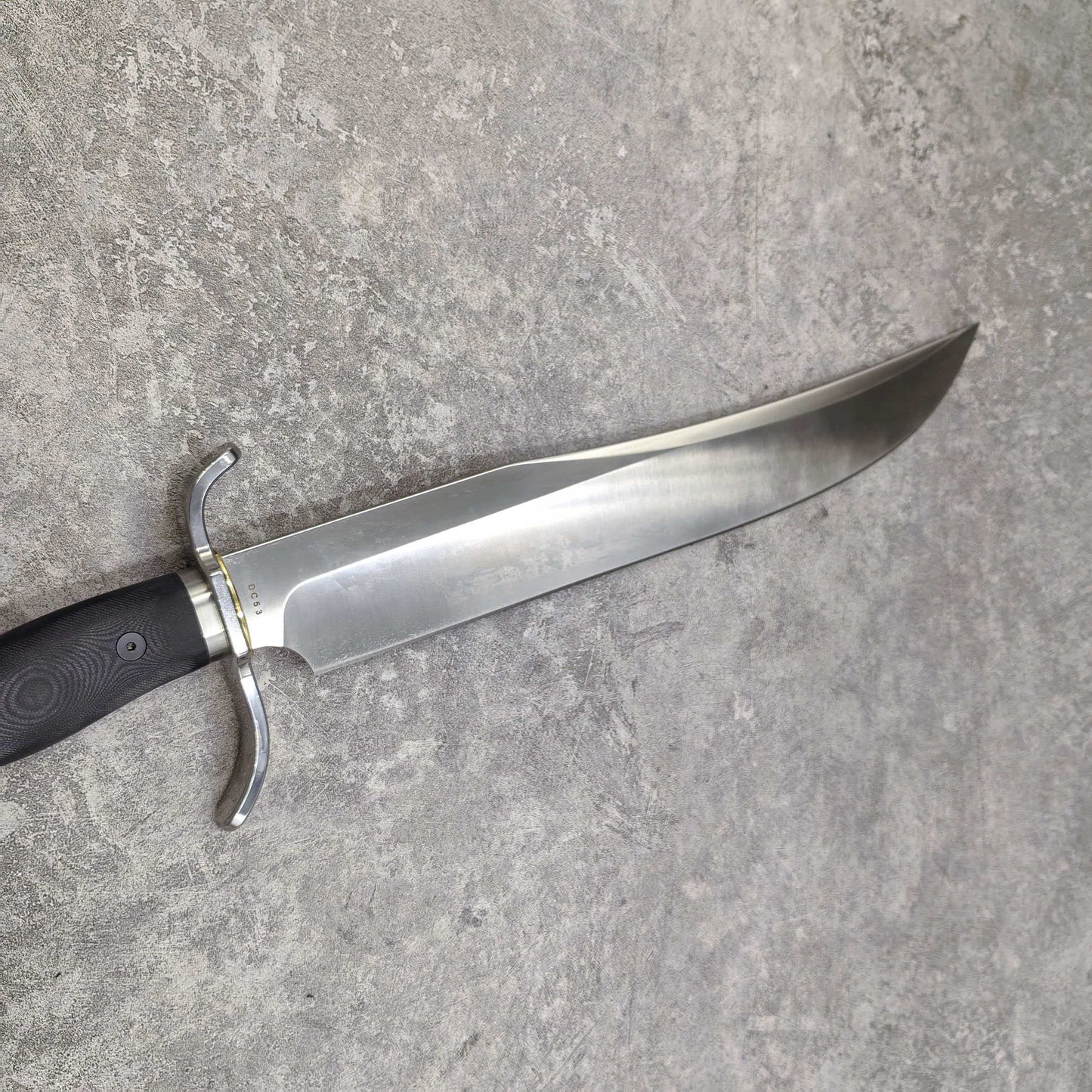 Bison ZhanShen Tactical DC53 Steel Fixed Blade Knife Bowie Knife