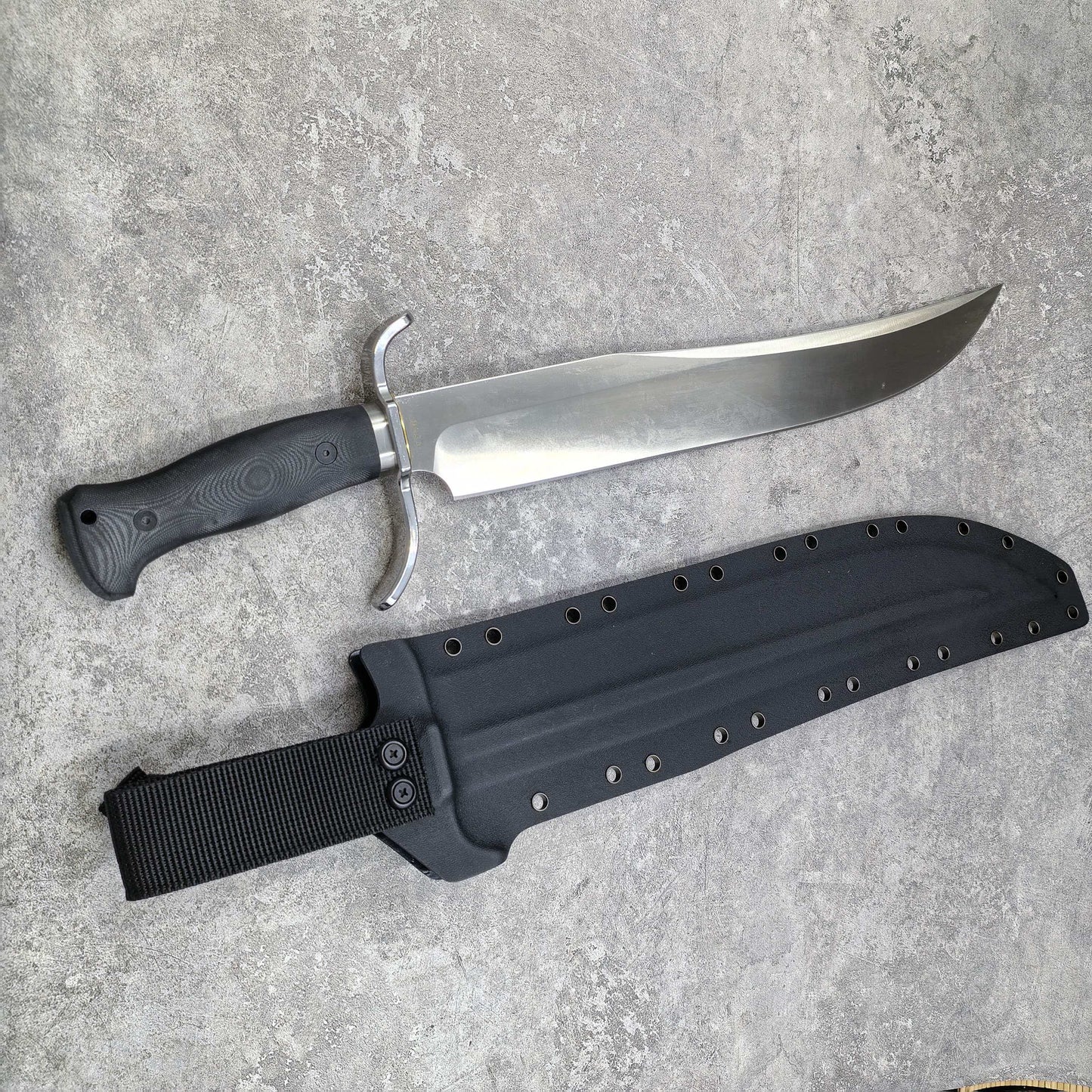 Bison ZhanShen Tactical DC53 Steel Fixed Blade Knife Bowie Knife