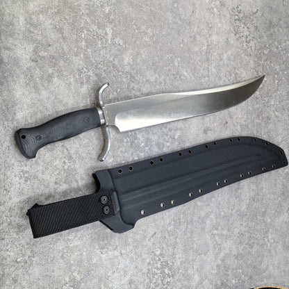Bison ZhanShen Tactical DC53 Steel Fixed Blade Knife Bowie Knife