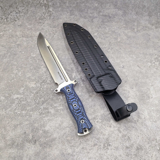 Reclusedge Light Gemini A8 Steel G10 Handle Fixe Blade Bowie Knife