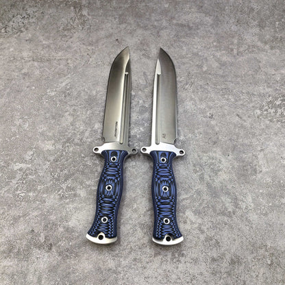 Reclusedge Light Gemini A8 Steel G10 Handle Fixe Blade Bowie Knife