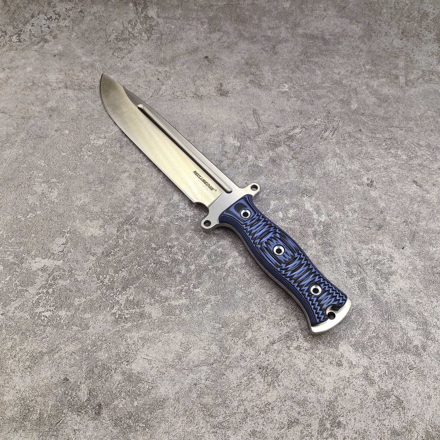 Reclusedge Light Gemini A8 Steel G10 Handle Fixe Blade Bowie Knife