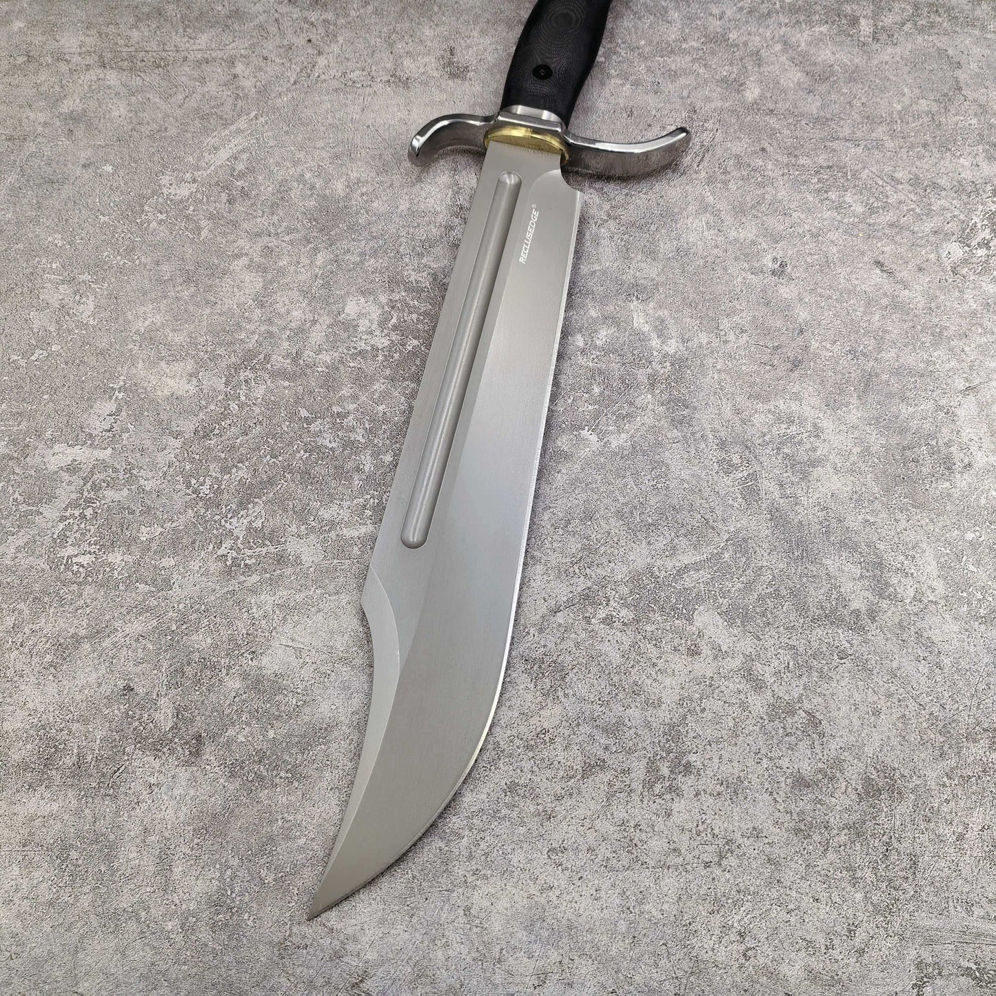 Reclusedge ZhanRen Tactical DC53 Steel Fixed Blade Knife Bowie Knife