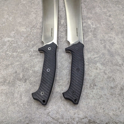 Reclusedge PoJia Tactical DC53 Steel Fixed Blade Knife Bowie Knife