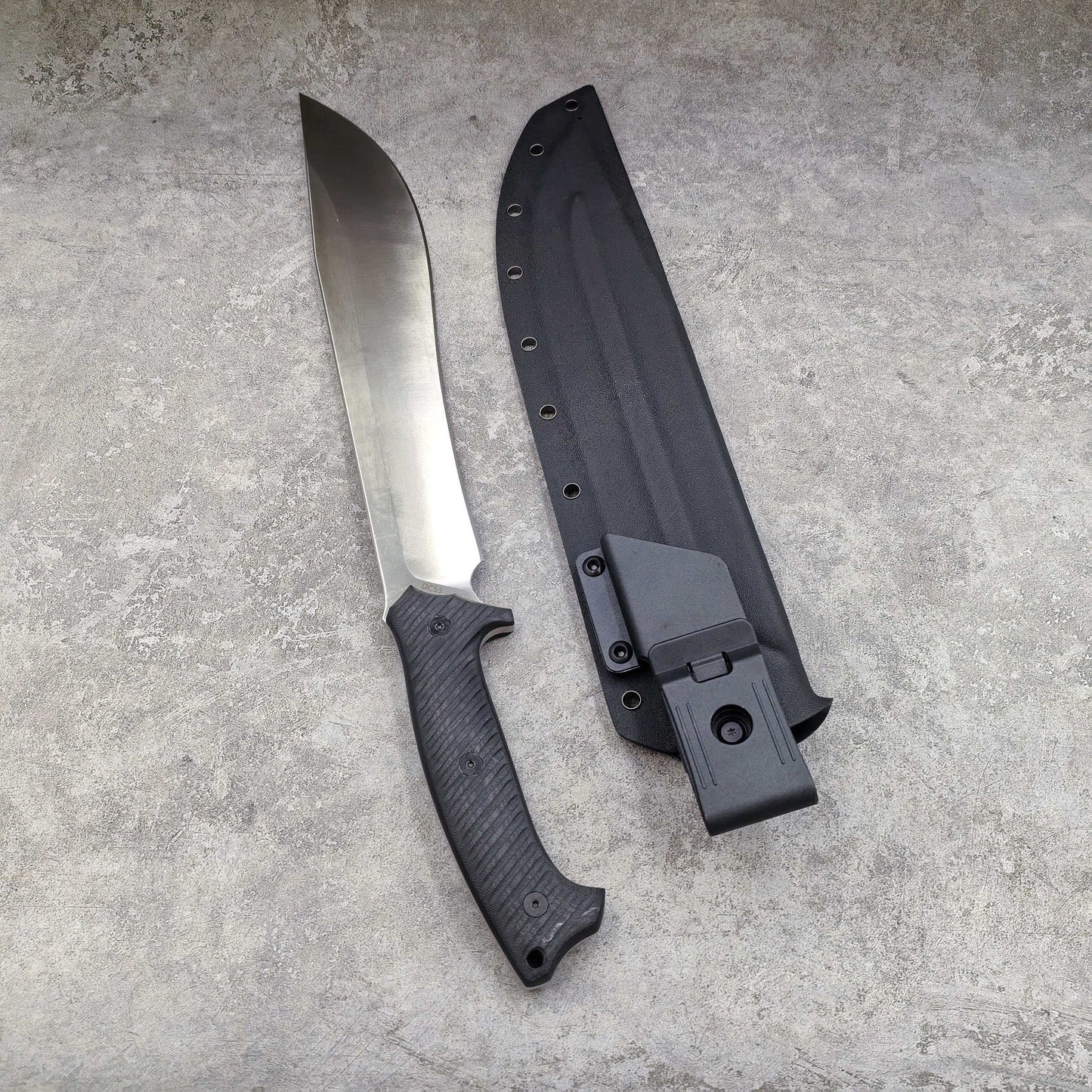 Reclusedge PoJia Tactical DC53 Steel Fixed Blade Knife Bowie Knife
