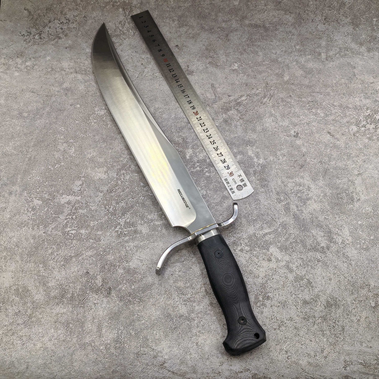 Reclusedge ZhanShen Tactical DC53 Steel Fixed Blade Knife Bowie Knife