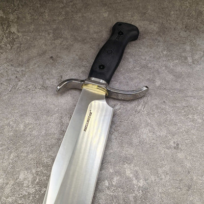 Reclusedge ZhanShen Tactical DC53 Steel Fixed Blade Knife Bowie Knife