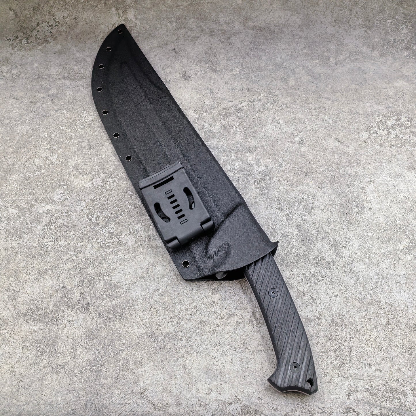 Reclusedge TuShen Tactical DC53 Steel Fixed Blade Knife Bowie Knife
