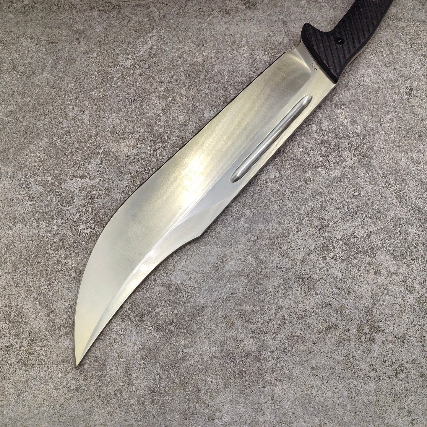 Reclusedge TuShen Tactical DC53 Steel Fixed Blade Knife Bowie Knife