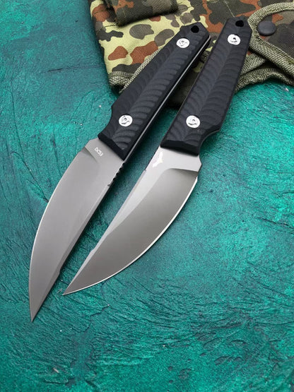 HeiSha DC53 Steel Outdoor Small Fixed Blade Knife