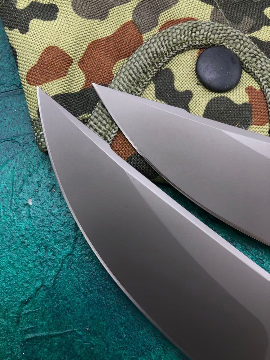 HeiSha DC53 Steel Outdoor Small Fixed Blade Knife