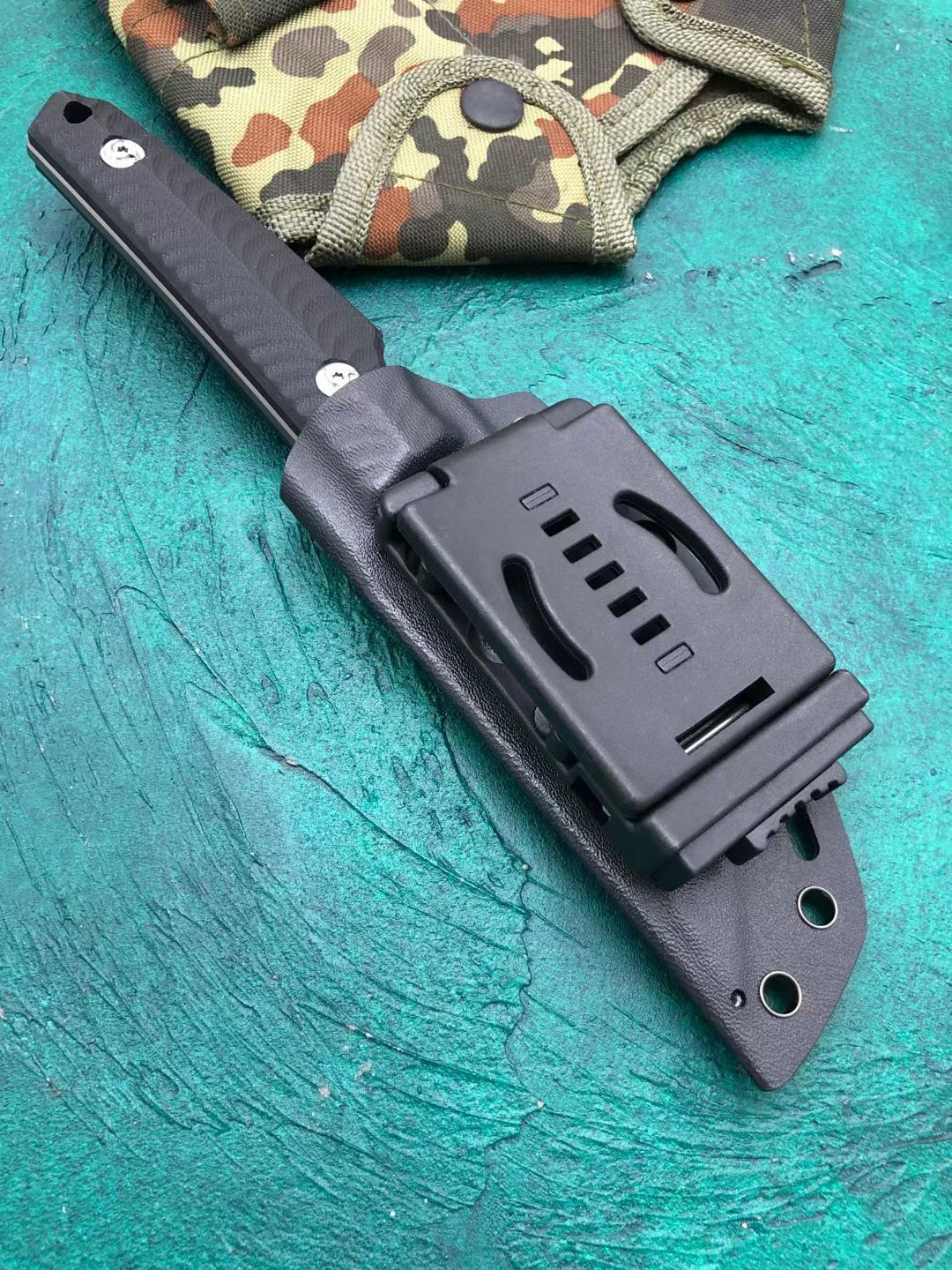 HeiSha DC53 Steel Outdoor Small Fixed Blade Knife