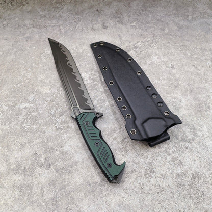 YouXia FM918 Steel Outdoor Fixed Blade Hunting Knife