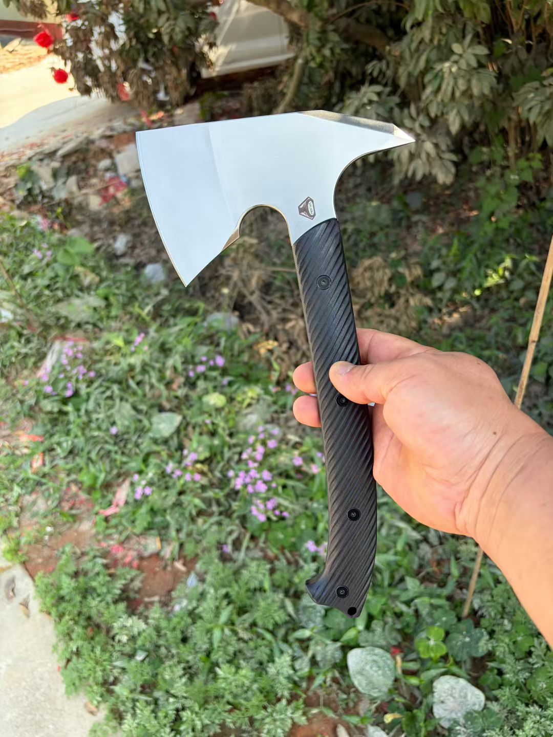Bison Full Tang DC53 Steel Tactical Axe