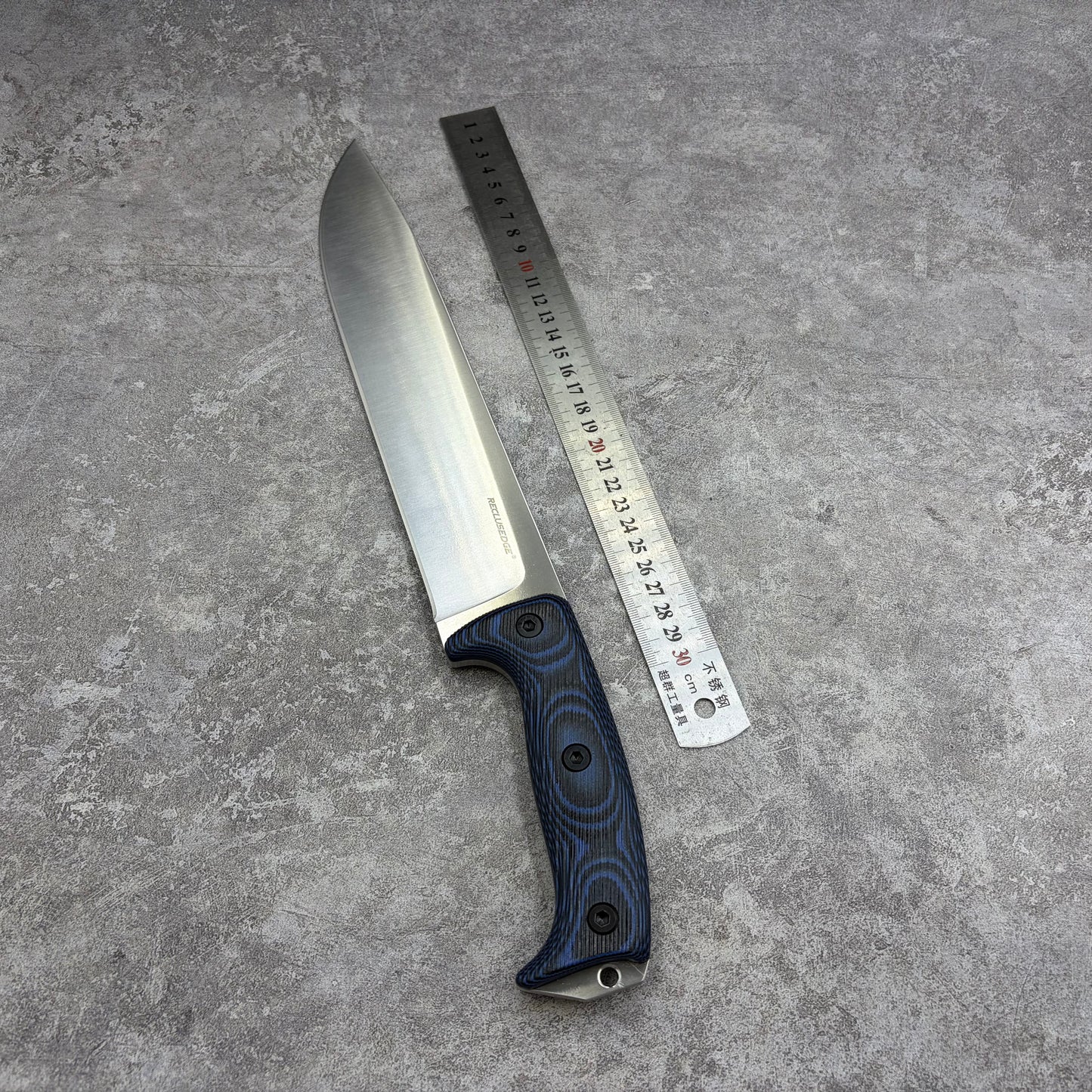 Reclusedge Tactical A8 Steel Fixed Blade Knife Bushcraft Knife