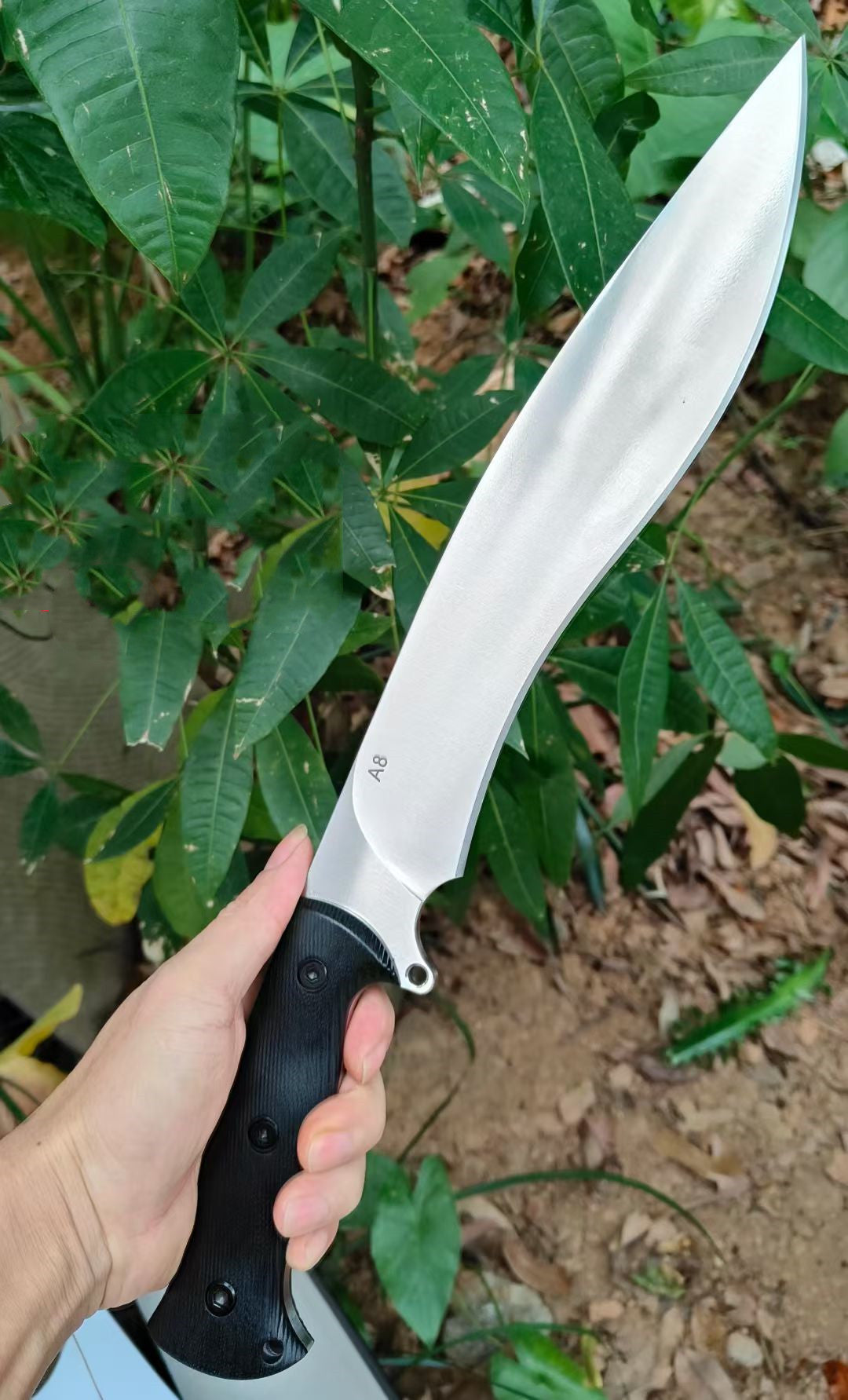 Bolte Jungle Crazy 4 A8 / DC53 Steel Kukri Outdoor Fixed Blade Knife