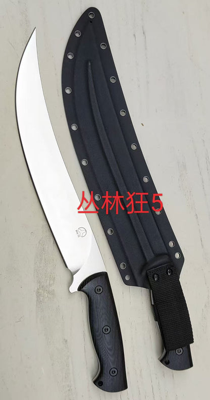 Bolte Jungle Crazy 5 A8 Steel Kukri Outdoor Fixed Blade Knife