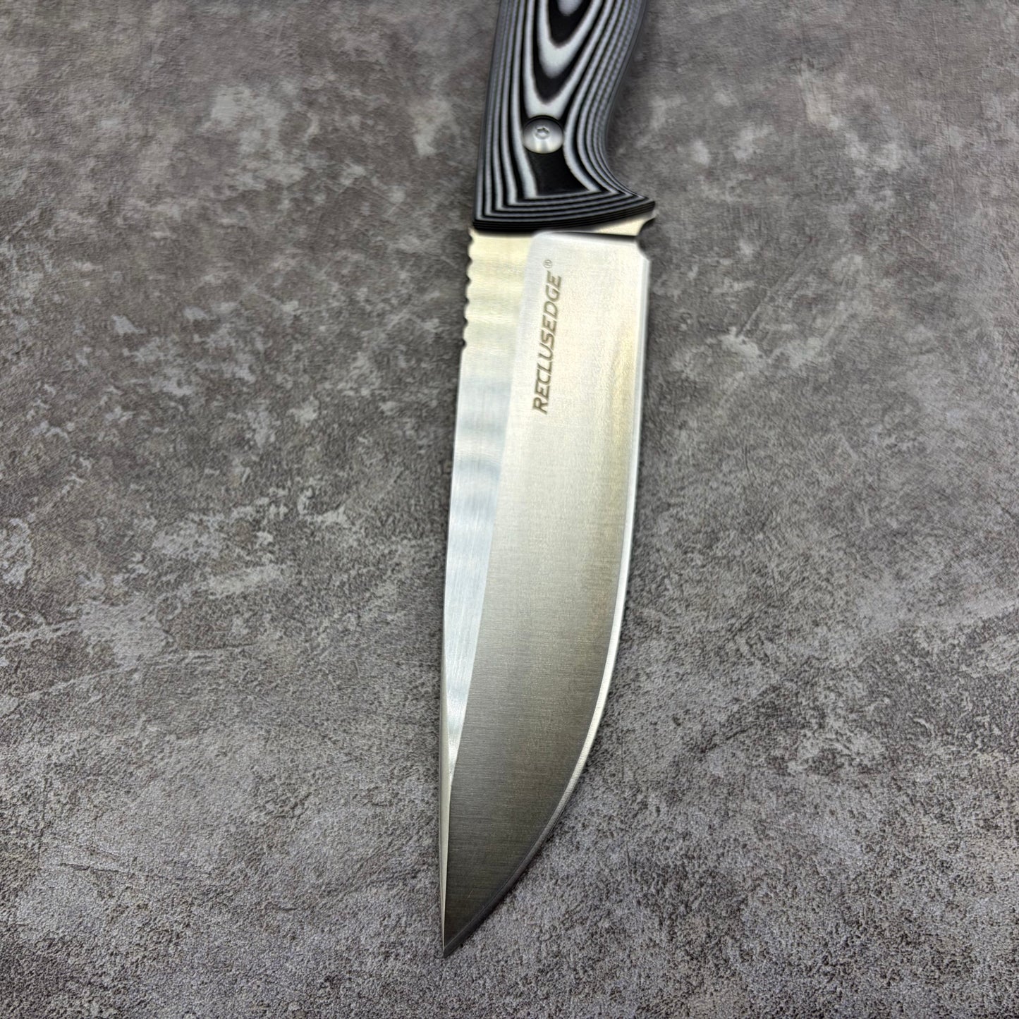 Reclusedge Dolphin 14C28N Steel G10 Handle Fixed Blade Bushcraft Knife