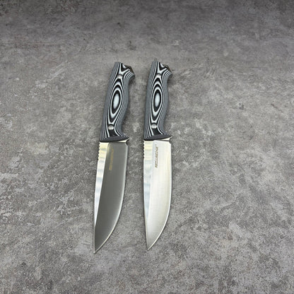 Reclusedge Dolphin 14C28N Steel G10 Handle Fixed Blade Bushcraft Knife