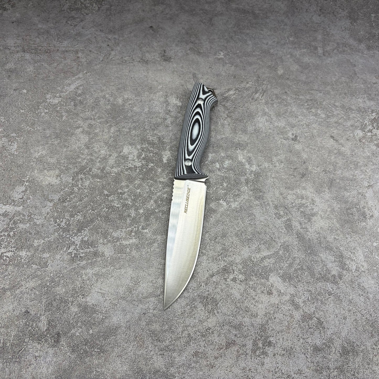 Reclusedge Dolphin 14C28N Steel G10 Handle Fixed Blade Bushcraft Knife
