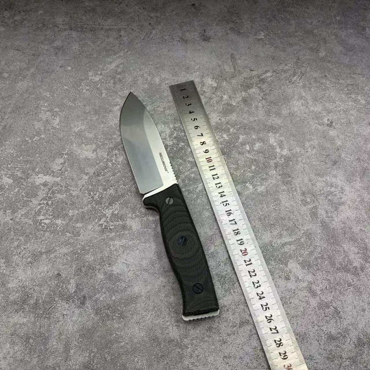 Reclusedge A8 Steel Micarta Handle Fixed Blade Knife