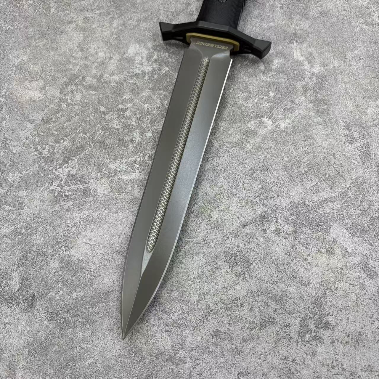 Reclusedge PaLaSi Tactical DC53 Steel Dagger Fixed Blade Knife Bowie Knife