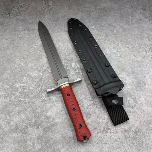 Reclusedge YaDianNa Tactical DC53 Steel Fixed Blade Knife Bowie Knife