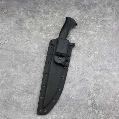 MeiYing FM918 Steel Ceramic Coated and Mirror Finished Fixed Blade Hunting Knife
