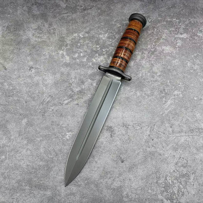 Reclusedge PJia Tactical DC53 Steel Dagger Fixed Blade Knife Bowie Knife