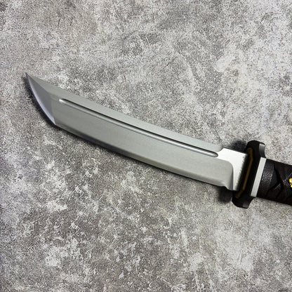 Reclusedge SLD Steel Outdoor Small Samurai Fixed Blade Knife Buy it on Amazon