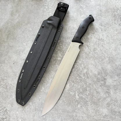 Reclusedge A8 Steel Outdoor Fixed Blade Knife (Contact us to buy Reclusedge@outlook.com)
