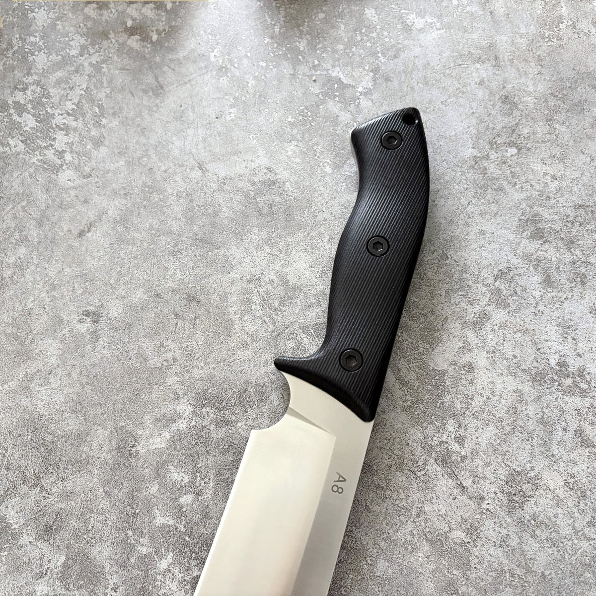 Reclusedge A8 Steel Outdoor Fixed Blade Knife (Contact us to buy Reclusedge@outlook.com)